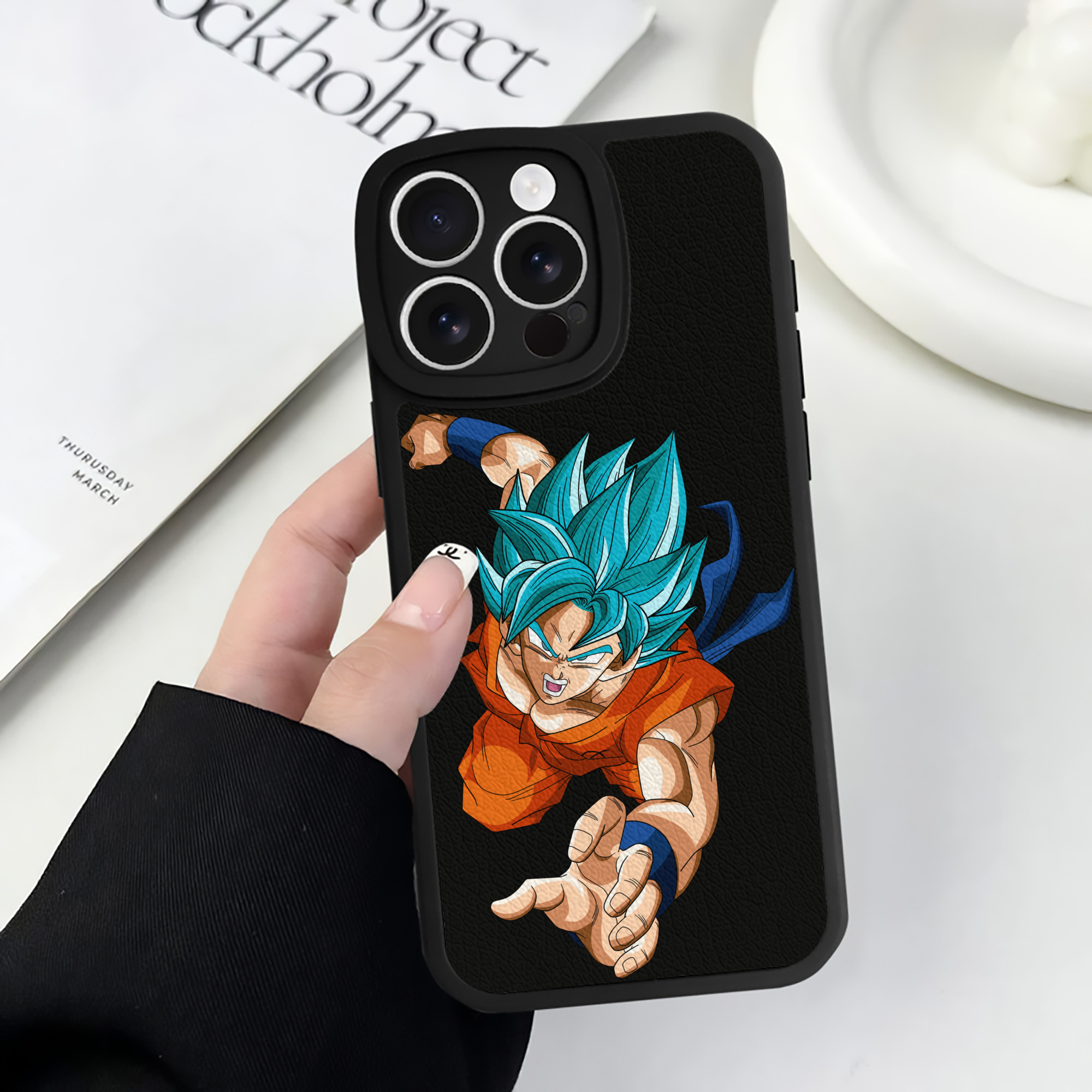（画像用） ドラゴンボール ベジット DRAGON BALL Vegetto 【iPhone 16シリーズ対応】シリコンスマホケース（レザー調） 材質：シリコン